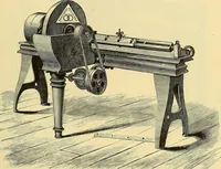 An illustration from Gear's illustrated catalogue of wood and iron working machinery (1872)