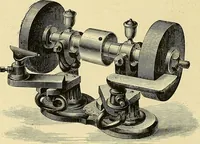 An illustration from Gear's illustrated catalogue of wood and iron working machinery (1872)
