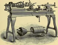An illustration from Gear's illustrated catalogue of wood and iron working machinery (1872)