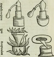 Picture 7 of 11 from Geberis philosophi perspicacissimi, summa perfectionis magisterii in sua natura ex Bibliothecae Vaticanae exemplari undecunq[ue] : emendatissimo nuper edita, cum quorundam capituloru[m], vasorum, & fornacum, in uolumine aliàs mendosissimè impresso omissorum : libriq[ue] inuestigationis magisterij & testamenti eiusdem Geberis, ac Aurei triu[m] uerborum libelli et Auicennae summi medici & acutissimi philosophi mineralium additio[n]e castigatissima (1542), leaf 100