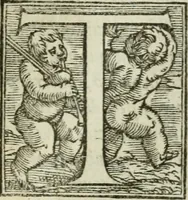 An illustration from Geberis philosophi perspicacissimi, summa perfectionis magisterii in sua natura ex Bibliothecae Vaticanae exemplari undecunq[ue] : emendatissimo nuper edita, cum quorundam capituloru[m], vasorum, & fornacum, in uolumine aliàs mendosissimè impresso omissorum : libriq[ue] inuestigationis magisterij & testamenti eiusdem Geberis, ac Aurei triu[m] uerborum libelli et Auicennae summi medici & acutissimi philosophi mineralium additio[n]e castigatissima (1542)