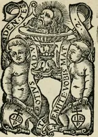 An illustration from Geberis philosophi perspicacissimi, summa perfectionis magisterii in sua natura ex Bibliothecae Vaticanae exemplari undecunq[ue] : emendatissimo nuper edita, cum quorundam capituloru[m], vasorum, & fornacum, in uolumine aliàs mendosissimè impresso omissorum : libriq[ue] inuestigationis magisterij & testamenti eiusdem Geberis, ac Aurei triu[m] uerborum libelli et Auicennae summi medici & acutissimi philosophi mineralium additio[n]e castigatissima (1542)
