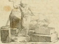 An illustration from Gedanken über die Nachahmung der griechischen Werke in der Malerey und Bildhauerkunst (1756)