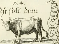 Picture 102 of 390 from Geistliche Herzens-Einbildungen inn zweihundert und fünfzig biblischen Figur-Sprüchen angedeutet : allen andächtige[n] Herze[n], u. der Tugent-Liebenden Jugent, zu einer Gottseligen Belustigung, auch denen Einfältigen, zu einer anmuthigen Vorstellung, unschweren Ergreiffung, und nuzlichen Fassung, auss allen canonischen Büchern der H. Schrifft ... (1688), leaf 106