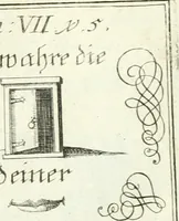 An illustration from Geistliche Herzens-Einbildungen inn zweihundert und fünfzig biblischen Figur-Sprüchen angedeutet : allen andächtige[n] Herze[n], u. der Tugent-Liebenden Jugent, zu einer Gottseligen Belustigung, auch denen Einfältigen, zu einer anmuthigen Vorstellung, unschweren Ergreiffung, und nuzlichen Fassung, auss allen canonischen Büchern der H. Schrifft ... (1688)