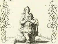 An illustration from Geistliche Herzens-Einbildungen inn zweihundert und fünfzig biblischen Figur-Sprüchen angedeutet : allen andächtige[n] Herze[n], u. der Tugent-Liebenden Jugent, zu einer Gottseligen Belustigung, auch denen Einfältigen, zu einer anmuthigen Vorstellung, unschweren Ergreiffung, und nuzlichen Fassung, auss allen canonischen Büchern der H. Schrifft ... (1688)