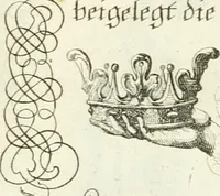 Picture 191 of 390 from Geistliche Herzens-Einbildungen inn zweihundert und fünfzig biblischen Figur-Sprüchen angedeutet : allen andächtige[n] Herze[n], u. der Tugent-Liebenden Jugent, zu einer Gottseligen Belustigung, auch denen Einfältigen, zu einer anmuthigen Vorstellung, unschweren Ergreiffung, und nuzlichen Fassung, auss allen canonischen Büchern der H. Schrifft ... (1688), leaf 172