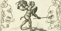 An illustration from Geistliche Herzens-Einbildungen inn zweihundert und fünfzig biblischen Figur-Sprüchen angedeutet : allen andächtige[n] Herze[n], u. der Tugent-Liebenden Jugent, zu einer Gottseligen Belustigung, auch denen Einfältigen, zu einer anmuthigen Vorstellung, unschweren Ergreiffung, und nuzlichen Fassung, auss allen canonischen Büchern der H. Schrifft ... (1688)