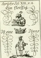 Picture 237 of 390 from Geistliche Herzens-Einbildungen inn zweihundert und fünfzig biblischen Figur-Sprüchen angedeutet : allen andächtige[n] Herze[n], u. der Tugent-Liebenden Jugent, zu einer Gottseligen Belustigung, auch denen Einfältigen, zu einer anmuthigen Vorstellung, unschweren Ergreiffung, und nuzlichen Fassung, auss allen canonischen Büchern der H. Schrifft ... (1688), leaf 236
