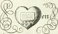 An illustration from Geistliche Herzens-Einbildungen inn zweihundert und fünfzig biblischen Figur-Sprüchen angedeutet : allen andächtige[n] Herze[n], u. der Tugent-Liebenden Jugent, zu einer Gottseligen Belustigung, auch denen Einfältigen, zu einer anmuthigen Vorstellung, unschweren Ergreiffung, und nuzlichen Fassung, auss allen canonischen Büchern der H. Schrifft ... (1688)