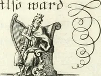 An illustration from Geistliche Herzens-Einbildungen inn zweihundert und fünfzig biblischen Figur-Sprüchen angedeutet : allen andächtige[n] Herze[n], u. der Tugent-Liebenden Jugent, zu einer Gottseligen Belustigung, auch denen Einfältigen, zu einer anmuthigen Vorstellung, unschweren Ergreiffung, und nuzlichen Fassung, auss allen canonischen Büchern der H. Schrifft ... (1688)
