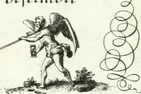Picture 257 of 390 from Geistliche Herzens-Einbildungen inn zweihundert und fünfzig biblischen Figur-Sprüchen angedeutet : allen andächtige[n] Herze[n], u. der Tugent-Liebenden Jugent, zu einer Gottseligen Belustigung, auch denen Einfältigen, zu einer anmuthigen Vorstellung, unschweren Ergreiffung, und nuzlichen Fassung, auss allen canonischen Büchern der H. Schrifft ... (1688), leaf 256
