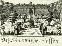 An illustration from Geistliche Herzens-Einbildungen inn zweihundert und fünfzig biblischen Figur-Sprüchen angedeutet : allen andächtige[n] Herze[n], u. der Tugent-Liebenden Jugent, zu einer Gottseligen Belustigung, auch denen Einfältigen, zu einer anmuthigen Vorstellung, unschweren Ergreiffung, und nuzlichen Fassung, auss allen canonischen Büchern der H. Schrifft ... (1688)