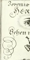 An illustration from Geistliche Herzens-Einbildungen inn zweihundert und fünfzig biblischen Figur-Sprüchen angedeutet : allen andächtige[n] Herze[n], u. der Tugent-Liebenden Jugent, zu einer Gottseligen Belustigung, auch denen Einfältigen, zu einer anmuthigen Vorstellung, unschweren Ergreiffung, und nuzlichen Fassung, auss allen canonischen Büchern der H. Schrifft ... (1688)