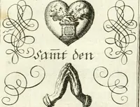 Picture 304 of 390 from Geistliche Herzens-Einbildungen inn zweihundert und fünfzig biblischen Figur-Sprüchen angedeutet : allen andächtige[n] Herze[n], u. der Tugent-Liebenden Jugent, zu einer Gottseligen Belustigung, auch denen Einfältigen, zu einer anmuthigen Vorstellung, unschweren Ergreiffung, und nuzlichen Fassung, auss allen canonischen Büchern der H. Schrifft ... (1688), leaf 300