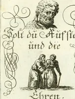 Picture 307 of 390 from Geistliche Herzens-Einbildungen inn zweihundert und fünfzig biblischen Figur-Sprüchen angedeutet : allen andächtige[n] Herze[n], u. der Tugent-Liebenden Jugent, zu einer Gottseligen Belustigung, auch denen Einfältigen, zu einer anmuthigen Vorstellung, unschweren Ergreiffung, und nuzlichen Fassung, auss allen canonischen Büchern der H. Schrifft ... (1688), leaf 304