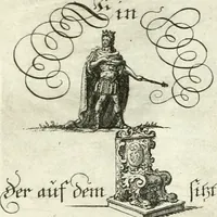Picture 315 of 390 from Geistliche Herzens-Einbildungen inn zweihundert und fünfzig biblischen Figur-Sprüchen angedeutet : allen andächtige[n] Herze[n], u. der Tugent-Liebenden Jugent, zu einer Gottseligen Belustigung, auch denen Einfältigen, zu einer anmuthigen Vorstellung, unschweren Ergreiffung, und nuzlichen Fassung, auss allen canonischen Büchern der H. Schrifft ... (1688), leaf 314