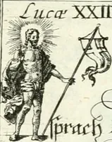 Picture 339 of 390 from Geistliche Herzens-Einbildungen inn zweihundert und fünfzig biblischen Figur-Sprüchen angedeutet : allen andächtige[n] Herze[n], u. der Tugent-Liebenden Jugent, zu einer Gottseligen Belustigung, auch denen Einfältigen, zu einer anmuthigen Vorstellung, unschweren Ergreiffung, und nuzlichen Fassung, auss allen canonischen Büchern der H. Schrifft ... (1688), leaf 338