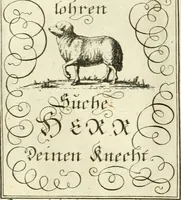 Picture 11 of 390 from Geistliche Herzens-Einbildungen inn zweihundert und fünfzig biblischen Figur-Sprüchen angedeutet : allen andächtige[n] Herze[n], u. der Tugent-Liebenden Jugent, zu einer Gottseligen Belustigung, auch denen Einfältigen, zu einer anmuthigen Vorstellung, unschweren Ergreiffung, und nuzlichen Fassung, auss allen canonischen Büchern der H. Schrifft ... (1688), leaf 34