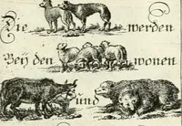 Picture 351 of 390 from Geistliche Herzens-Einbildungen inn zweihundert und fünfzig biblischen Figur-Sprüchen angedeutet : allen andächtige[n] Herze[n], u. der Tugent-Liebenden Jugent, zu einer Gottseligen Belustigung, auch denen Einfältigen, zu einer anmuthigen Vorstellung, unschweren Ergreiffung, und nuzlichen Fassung, auss allen canonischen Büchern der H. Schrifft ... (1688), leaf 350