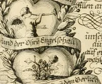 Picture 2 of 390 from Geistliche Herzens-Einbildungen inn zweihundert und fünfzig biblischen Figur-Sprüchen angedeutet : allen andächtige[n] Herze[n], u. der Tugent-Liebenden Jugent, zu einer Gottseligen Belustigung, auch denen Einfältigen, zu einer anmuthigen Vorstellung, unschweren Ergreiffung, und nuzlichen Fassung, auss allen canonischen Büchern der H. Schrifft ... (1688), leaf 4
