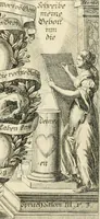 An illustration from Geistliche Herzens-Einbildungen inn zweihundert und fünfzig biblischen Figur-Sprüchen angedeutet : allen andächtige[n] Herze[n], u. der Tugent-Liebenden Jugent, zu einer Gottseligen Belustigung, auch denen Einfältigen, zu einer anmuthigen Vorstellung, unschweren Ergreiffung, und nuzlichen Fassung, auss allen canonischen Büchern der H. Schrifft ... (1688)