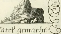 An illustration from Geistliche Herzens-Einbildungen inn zweihundert und fünfzig biblischen Figur-Sprüchen angedeutet : allen andächtige[n] Herze[n], u. der Tugent-Liebenden Jugent, zu einer Gottseligen Belustigung, auch denen Einfältigen, zu einer anmuthigen Vorstellung, unschweren Ergreiffung, und nuzlichen Fassung, auss allen canonischen Büchern der H. Schrifft ... (1688)