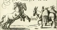 An illustration from Geistliche Herzens-Einbildungen inn zweihundert und fünfzig biblischen Figur-Sprüchen angedeutet : allen andächtige[n] Herze[n], u. der Tugent-Liebenden Jugent, zu einer Gottseligen Belustigung, auch denen Einfältigen, zu einer anmuthigen Vorstellung, unschweren Ergreiffung, und nuzlichen Fassung, auss allen canonischen Büchern der H. Schrifft ... (1688)