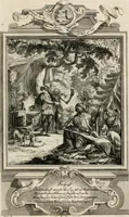 An illustration from Geistliche Todts-Gedancken : bey allerhand Gemählden und Schildereyen in Vorbildung unterschiedlichen Geschlechts, Alters, Standes, und Würdens-Persohnen sich des Todes zu erinneren, aus dessen Lehr die Tugend zu üben, und die Sünd zu meyden : erstlich in Kupfer entworffen, nachmahlen durch sittliche Erörtherung und Uberlegung unter Todten-Farben in Vorschein gebracht, dardurch zum Heyl der Seelen im Gemüth des geneigten Lesers ein lebendige Forcht und embsige Vorsorg des Todes zu erwecken (1753)