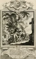 Picture 54 of 61 from Geistliche Todts-Gedancken : bey allerhand Gemählden und Schildereyen in Vorbildung unterschiedlichen Geschlechts, Alters, Standes, und Würdens-Persohnen sich des Todes zu erinneren, aus dessen Lehr die Tugend zu üben, und die Sünd zu meyden : erstlich in Kupfer entworffen, nachmahlen durch sittliche Erörtherung und Uberlegung unter Todten-Farben in Vorschein gebracht, dardurch zum Heyl der Seelen im Gemüth des geneigten Lesers ein lebendige Forcht und embsige Vorsorg des Todes zu erwecken (1753), leaf 264