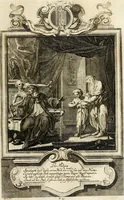 Picture 50 of 82 from Geistliche Todts-Gedancken : bey allerhand Gemählden und Schildereyen in Vorbildung unterschiedlichen Geschlechts, Alters, Standes, und Würdens-Persohnen sich des Todes zu erinnern, aus dessen Lehr die Tugend zu üben, und die Sünd zu meyden : erstlich in Kupfer entworffen, nachmahlen durch sittliche Erörtherung und Uberlegung unter Todten-Farben in Vorschein gebracht, dardurch zum Heyl der Seelen im Gemüth des geneigten Lesers ein lebendige Forcht und embsige Vorsorg des Todes zu erwecken (1753), leaf 166