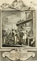 An illustration from Geistliche Todts-Gedancken : bey allerhand Gemählden und Schildereyen in Vorbildung unterschiedlichen Geschlechts, Alters, Standes, und Würdens-Persohnen sich des Todes zu erinnern, aus dessen Lehr die Tugend zu üben, und die Sünd zu meyden : erstlich in Kupfer entworffen, nachmahlen durch sittliche Erörtherung und Uberlegung unter Todten-Farben in Vorschein gebracht, dardurch zum Heyl der Seelen im Gemüth des geneigten Lesers ein lebendige Forcht und embsige Vorsorg des Todes zu erwecken (1753)
