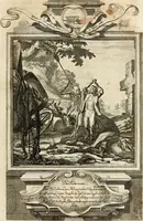 Picture 63 of 82 from Geistliche Todts-Gedancken : bey allerhand Gemählden und Schildereyen in Vorbildung unterschiedlichen Geschlechts, Alters, Standes, und Würdens-Persohnen sich des Todes zu erinnern, aus dessen Lehr die Tugend zu üben, und die Sünd zu meyden : erstlich in Kupfer entworffen, nachmahlen durch sittliche Erörtherung und Uberlegung unter Todten-Farben in Vorschein gebracht, dardurch zum Heyl der Seelen im Gemüth des geneigten Lesers ein lebendige Forcht und embsige Vorsorg des Todes zu erwecken (1753), leaf 216