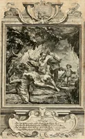 Picture 78 of 82 from Geistliche Todts-Gedancken : bey allerhand Gemählden und Schildereyen in Vorbildung unterschiedlichen Geschlechts, Alters, Standes, und Würdens-Persohnen sich des Todes zu erinnern, aus dessen Lehr die Tugend zu üben, und die Sünd zu meyden : erstlich in Kupfer entworffen, nachmahlen durch sittliche Erörtherung und Uberlegung unter Todten-Farben in Vorschein gebracht, dardurch zum Heyl der Seelen im Gemüth des geneigten Lesers ein lebendige Forcht und embsige Vorsorg des Todes zu erwecken (1753), leaf 276