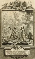 Picture 79 of 82 from Geistliche Todts-Gedancken : bey allerhand Gemählden und Schildereyen in Vorbildung unterschiedlichen Geschlechts, Alters, Standes, und Würdens-Persohnen sich des Todes zu erinnern, aus dessen Lehr die Tugend zu üben, und die Sünd zu meyden : erstlich in Kupfer entworffen, nachmahlen durch sittliche Erörtherung und Uberlegung unter Todten-Farben in Vorschein gebracht, dardurch zum Heyl der Seelen im Gemüth des geneigten Lesers ein lebendige Forcht und embsige Vorsorg des Todes zu erwecken (1753), leaf 282