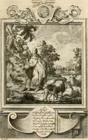 An illustration from Geistliche Todts-Gedancken : bey allerhand Gemählden und Schildereyen in Vorbildung unterschiedlichen Geschlechts, Alters, Standes, und Würdens-Persohnen sich des Todes zu erinnern, aus dessen Lehr die Tugend zu üben, und die Sünd zu meyden : erstlich in Kupfer entworffen, nachmahlen durch sittliche Erörtherung und Uberlegung unter Todten-Farben in Vorschein gebracht, dardurch zum Heyl der Seelen im Gemüth des geneigten Lesers ein lebendige Forcht und embsige Vorsorg des Todes zu erwecken (1753)