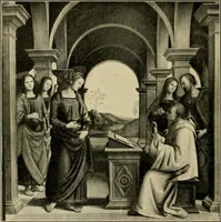 An illustration from Katalog der Gemälde-Sammlung der Kgl. Älteren Pinakothek in München (1904)