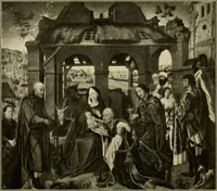 An illustration from Katalog der Gemälde-Sammlung der Kgl. Älteren Pinakothek in München (1904)
