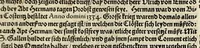 An illustration from Gemeiner loblicher Eydgnoschafft Stetten, Landen vnd Völckeren Chronick wirdiger Thaaten Beschreybung : hieriñ wirt auch die Gelegenheit der gantzen Europe : item ein kurtzuer griffne Chronica Germanie oder Teütschlands : in sonders aber ein fleyssige histori vnd ordenliche Beschreybung Gallie oder Franckrychs fürgestellt : darauff deñ obgedachte der Eydgnoschafft Beschreybung volget ... (1548)