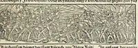 Picture 46 of 76 from Gemeiner loblicher Eydgnoschafft Stetten, Landen vnd Völckeren Chronick wirdiger Thaaten Beschreybung : hieriñ wirt auch die Gelegenheit der gantzen Europe : item ein kurtzuer griffne Chronica Germanie oder Teütschlands : in sonders aber ein fleyssige histori vnd ordenliche Beschreybung Gallie oder Franckrychs fürgestellt : darauff deñ obgedachte der Eydgnoschafft Beschreybung volget ... (1548), leaf 373