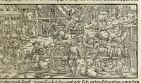 Picture 14 of 76 from Gemeiner loblicher Eydgnoschafft Stetten, Landen vnd Völckeren Chronick wirdiger Thaaten Beschreybung : hieriñ wirt auch die Gelegenheit der gantzen Europe : item ein kurtzuer griffne Chronica Germanie oder Teütschlands : in sonders aber ein fleyssige histori vnd ordenliche Beschreybung Gallie oder Franckrychs fürgestellt : darauff deñ obgedachte der Eydgnoschafft Beschreybung volget ... (1548), leaf 93