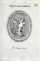 Picture 8 of 38 from Gemmae et sculpturae antiquae depictae ab Leonardo Augustino Senensi : addita earum enarratione (1685), leaf 211