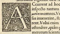 An illustration from Gemmae Frisii medici et mathematici De radio astronomico & geometrico liber. : in quo multa quae ad geographia[m], opticam, geometriam & astronomiam vtiliss. sunt, demonstrantur. Illustriss[imi] comiti de Feria dicatus (1545)