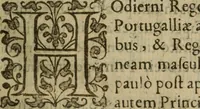 An illustration from Genealogia regum Lusitaniae (1643)