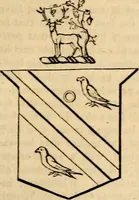 An illustration from A genealogical and heraldic history of the landed gentry ; or, Commoners of Great Britain and Ireland enjoying territorial possessions or high official rank : but uninvested with heritable honours (1837)