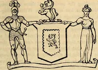 An illustration from A genealogical and heraldic history of the landed gentry ; or, Commoners of Great Britain and Ireland enjoying territorial possessions or high official rank : but uninvested with heritable honours (1837)