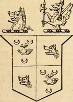 An illustration from A genealogical and heraldic history of the landed gentry ; or, Commoners of Great Britain and Ireland enjoying territorial possessions or high official rank : but uninvested with heritable honours (1837)