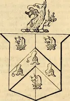 An illustration from A genealogical and heraldic history of the landed gentry ; or, Commoners of Great Britain and Ireland enjoying territorial possessions or high official rank : but uninvested with heritable honours (1837)