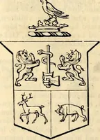 An illustration from A genealogical and heraldic history of the landed gentry ; or, Commoners of Great Britain and Ireland enjoying territorial possessions or high official rank : but uninvested with heritable honours (1837)