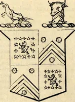 An illustration from A genealogical and heraldic history of the landed gentry ; or, Commoners of Great Britain and Ireland enjoying territorial possessions or high official rank : but uninvested with heritable honours (1837)